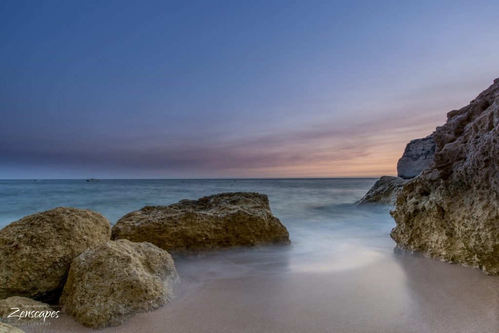 Zonsondergang Praia do Carvoeiro