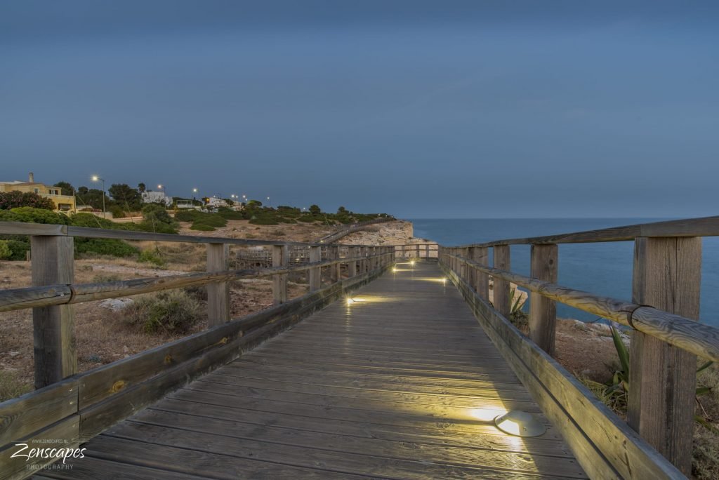 Zonsondergang Praia do Carvoeiro