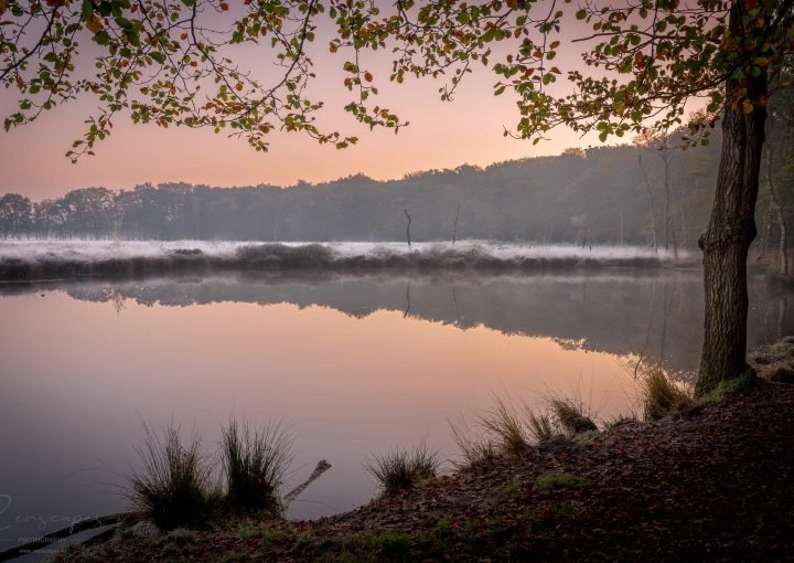 Koude zonsopkomst in de Appelbergen